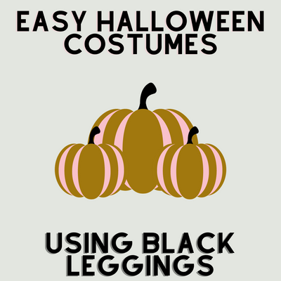 6 Effortless Halloween Costume Ideas Using Black Leggings